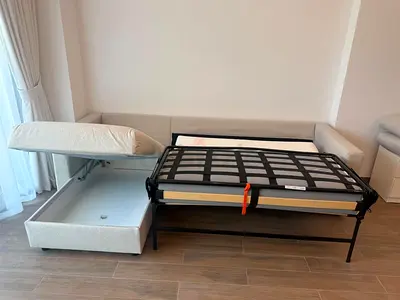 Pm Me If Anyone Interested ikea vimle L shape sofa bed with mattress