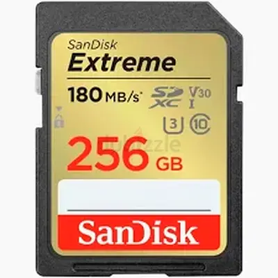 SanDisk 256GB Extreme SDXC UHS-I Card