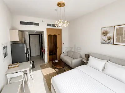Fully Furnished Studio in Skyz by Danube, Arjan | Monthly Rent | Bills Option Available.