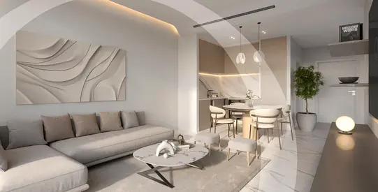 Skyline-View 1BR | Onda by Kasco | Furnished Apartment