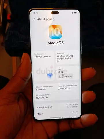 Honor 200 pro 5G TDRA like new 512gb /12 (device only)