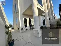 Luxury villa for rent in Al Amerah, 150,000 AED yearly, 5 bedrooms, prime location, three floors wit