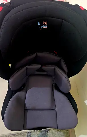 Good condition black child car seat (convertible/booster) - used