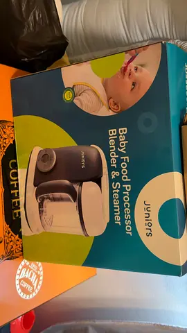 Baby food blender and steamer