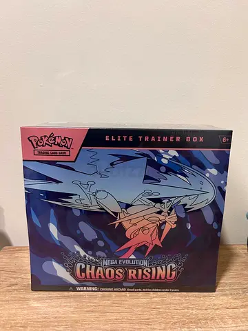 Pokémon TCG Elite Trainer Box - Chaos Rising (Mega Evolution)