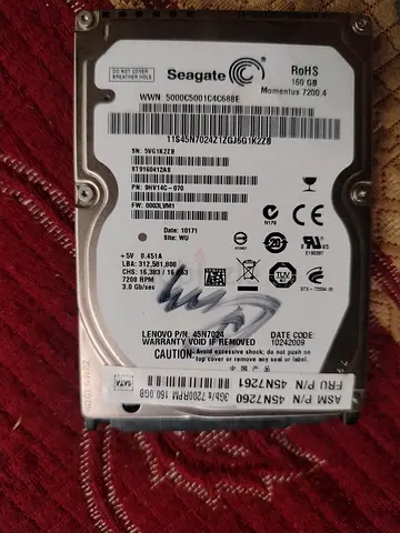 Seagate Momentus 7200.4 160GB