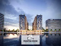 Waterfront studio Apartment | Azizi Venice 10 | Marina &amp; Lagoon Views | Dubai South