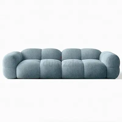 Modern Grey Boucle Camaleonda Style Sofa