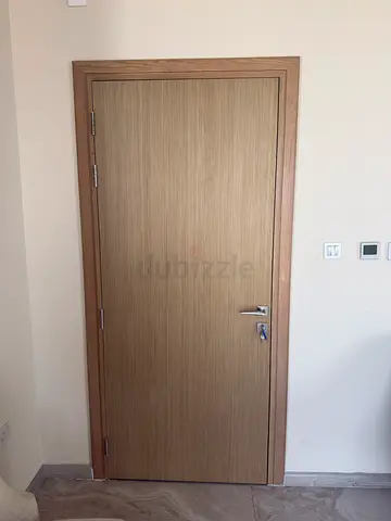 Interior wooden door in good condition  veneer wood  10 doors available