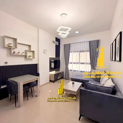 ✨ The most luxurious and elegant fully furnished super deluxe one-bedroom apartment for monthly rent in Ajman ✔️ Includes bills and internet ⚡📶