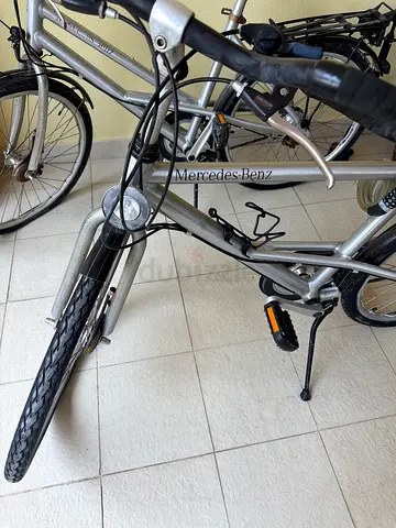 Mercedes-Benz Hybrid Bicycle Silver His and Hers