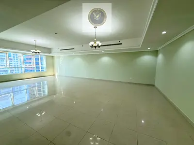 Four Bedroom Apartment For Annual Rent In Al Khan Free AC Parking Two Master Rooms Gym Pool 2500 Sqft Spacious