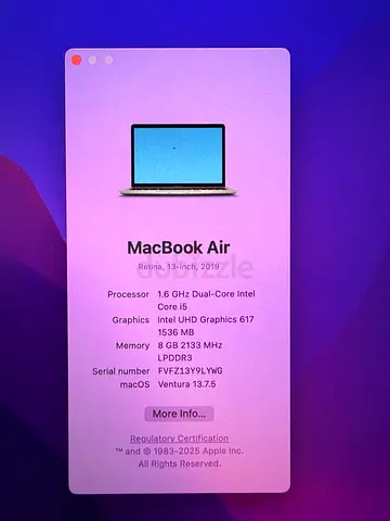 MacBook Air (13-inch, 2019) - Good Condition