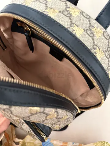 Gucci monogram backpack