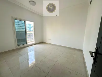 Two bedroom apartment and living room for annual rent in Al Majaz 2 second tenant with 2 balconies free parking spacious layout