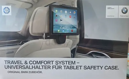 2 Units BMW Travel  Comfort Universal Tablet Holders (Original BMW Accessory)