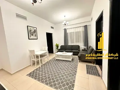 Furnished one-bedroom apartment for rent in Ajman, Al Jurf 2, Al Jurf Complex. Clean and tidy furnishings included. All bills and internet included.