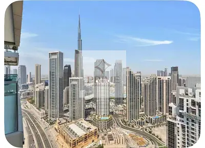 شقة مفروشة بغرفتي نوم | إطلالة على أفق وسط المدينة | برج داماك باراماونت