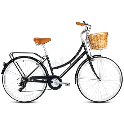 24 Platinum Womens City Bike | Extra Small | Space Black