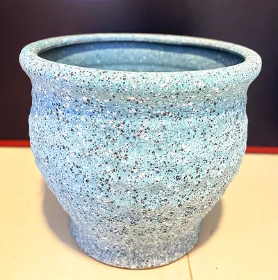 Decorative Textured Ceramic Garden Pot
