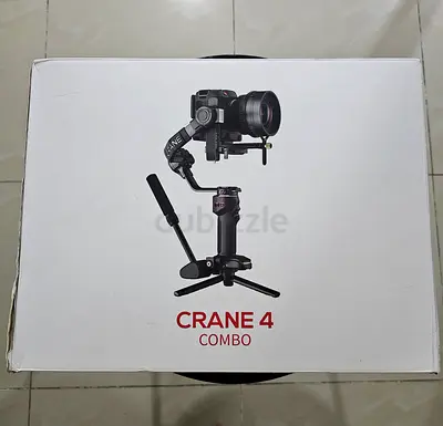 Zhiyun Crane 4 Combo Gimbal - Brand New Sealed, زهيون كرين 4 كومبو