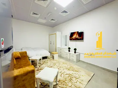 A fully furnished luxury studio apartment with brand new, high-end furniture in a prime location, including all bills and internet.