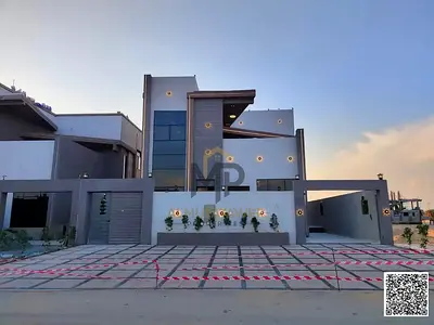 للبيع فيلا مميزة في منطقة الحليو 2 – عجمان طابقين + تراس | شامل رسوم التسجيل | تصميم عصري وتشطيبات راقية موقع مميز قريب من جميع الخدمات