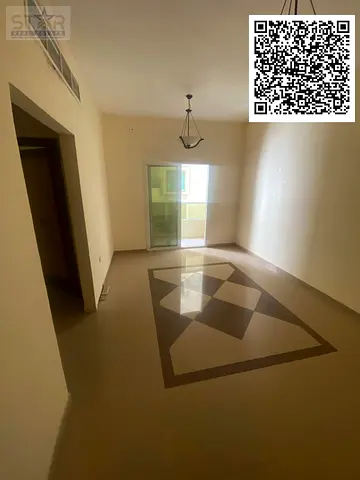 غرفه وصاله حمام واحد بلكونه للايجار السنوى بعجمان منطقة الحميديه 1