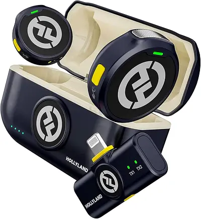 Hollyland Lark M2 Wireless Microphone for iPhone 14/13/12