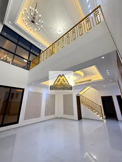 Luxury Villa for Sale in Al Alia – Ajman | Elegant Design with Private Pool featuring elegant desi
