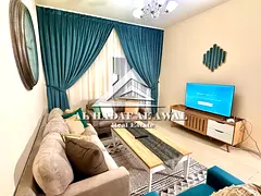 For monthly rent in Al Taawun area, a room and a hall with free internet