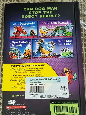 DOGMAN SCARLET SHEDDER BOOK
