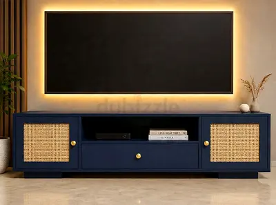 Rattan tv cansole available now