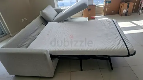 Pm Me If Anyone Interested ikea vimle L shape sofa bed with mattress