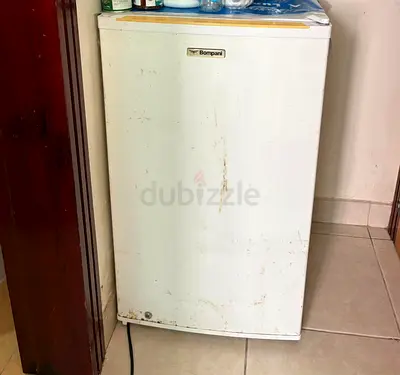 Used Bompani Single Door Mini Fridge - Needs Cleanup