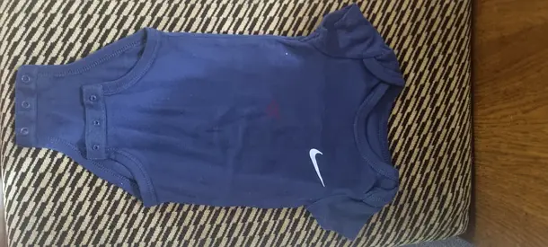 Navy Nike Baby Onesie / Bodysuit - Size Newborn/0-3M