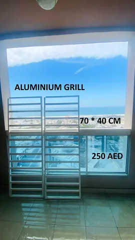 🪟 Aluminium Window/Balcony Grill — 250 AED
