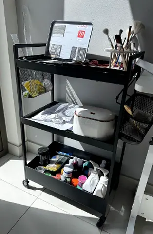 Metal Storage Cart