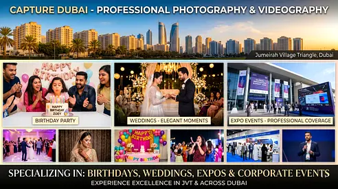 🎬 Capture Attention with Professional Photography  Videography Services | JVT, Dubai