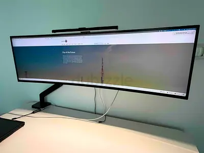LG 49WL95C-WE 49 Ultrawide Curved Monitor