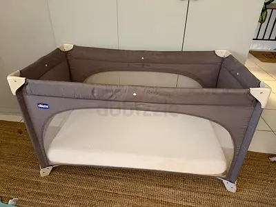 Chicco Pack n Play / Travel Cot - Good Condition with additional mew confortable mattress