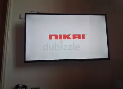 Nikai 40-43 LED TV - Wall Mounted, Good Working Condition