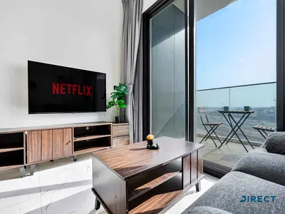 Furnished | Balcony | Close to Metro