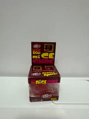 NeeDoh Dr Pepper Limited edition Cube Squishy Toy