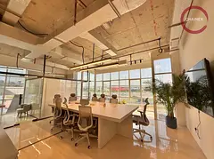Fully furnished | Commercial office | Shaik Zayed Road