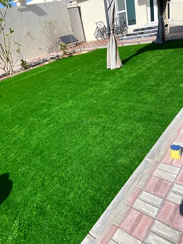 Artificial grass turf - good condition, ready to install (backyard roll)