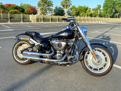 2025 Harley-Davidson® Fat Boy 117 Vivid Black