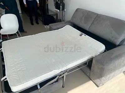 Head adjustable Natuzzi sofa-bed