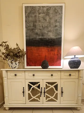 Solid Wood Sideboard / Buffet Cabinet – durable Elegant  Spacious