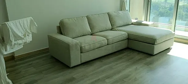Ikea kivik L shape sofa beige Excellent Condition like new Condition